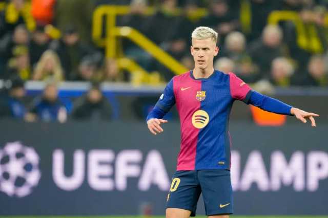 UEFA: Olmo Zai Wakilci Barcelona A Wasanta Da Dortmund 