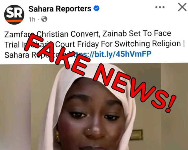 Babu Wata Matar Da Aka Gurfanar Saboda Wai Ta Zama Kirista – Gwamnatin ZamfaraBabu Wata Matar Da Aka Gurfanar Saboda Wai Ta Zama Kirista – Gwamnatin Zamfara