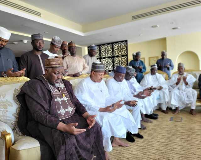 Tawagar Gwamnatin Tarayya Ta Miƙa Saƙon Ta’aziyyar Shugaba Tinubu A Gidan Ɗantata Na Madina