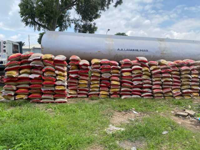 Hukumar Kwastam Ta Kama Tankar Mai Dauke Da Buhunan Shinkafa A Kaduna