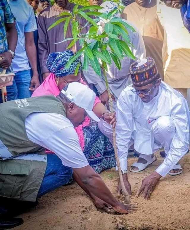 Gwamna Buni Ya Kaddamar Da Dashen Bishiyoyi Na 2025