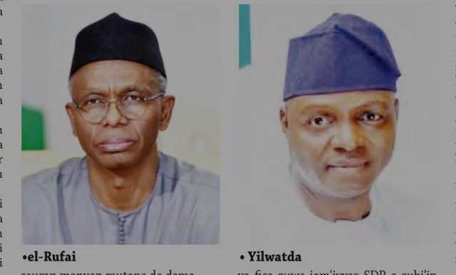 Cacar Baki Ta Ɓarke Tsakanin el-Rufai Da APC Kan Tazarcen Tinubu A 2027
