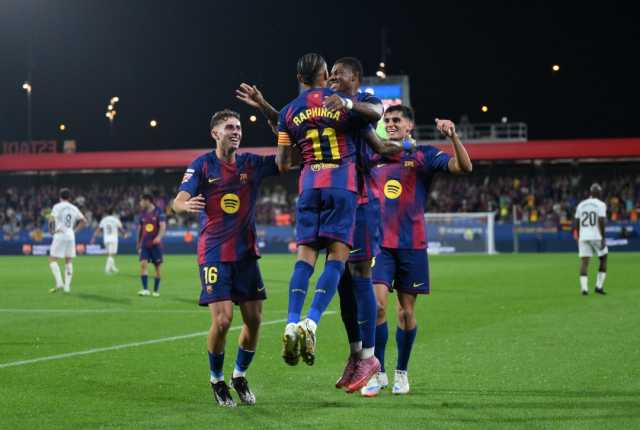 Barcelona Ta Farfaɗo Zuwa Matsayi Na Biyu Bayan Lallasa Valencia A Johan Cruyff