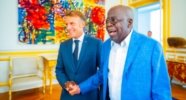 Ganawata Da Macron Ta Yi Amfani – Tinubu