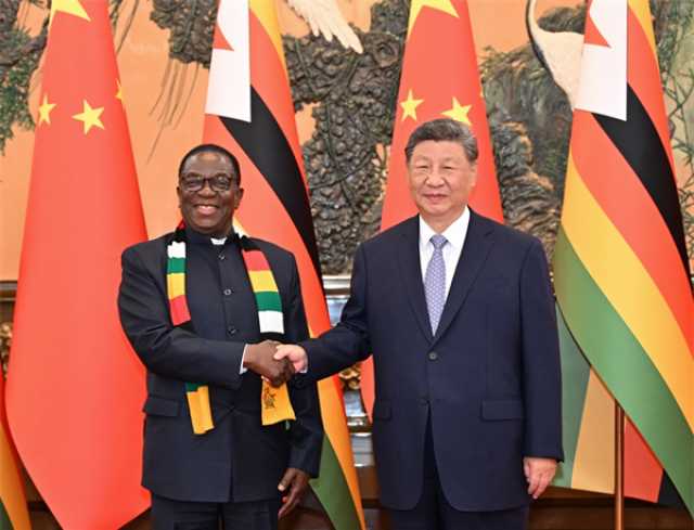 Xi Ya Gana Da Shugaban Zimbabwe Da Na Jamhuriyar Kongo