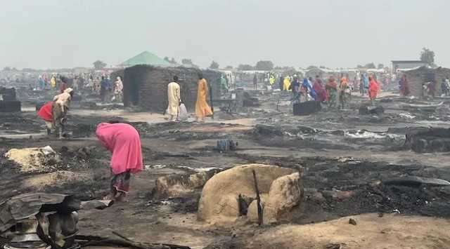 Gobara Ta Kashe Yaro A Sansanin ‘Yan Gudun Hijira A Maiduguri