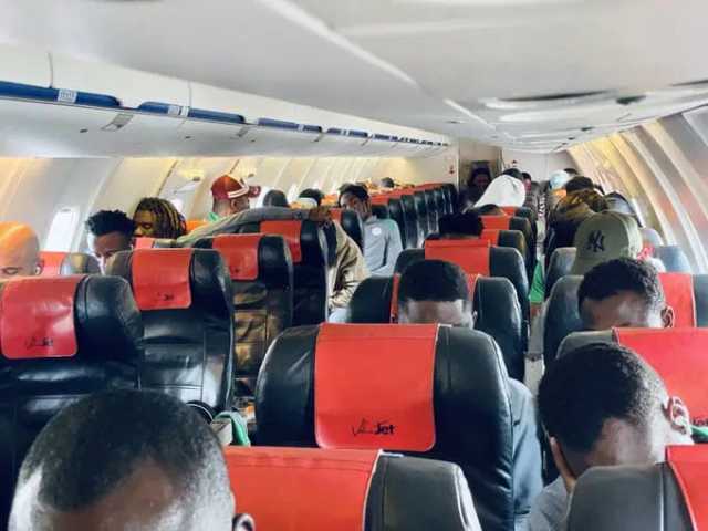 Daga Karshe Tawagar Super Eagles Ta Sauka A Uyo Bayan Saukar Gaggawa A Angola