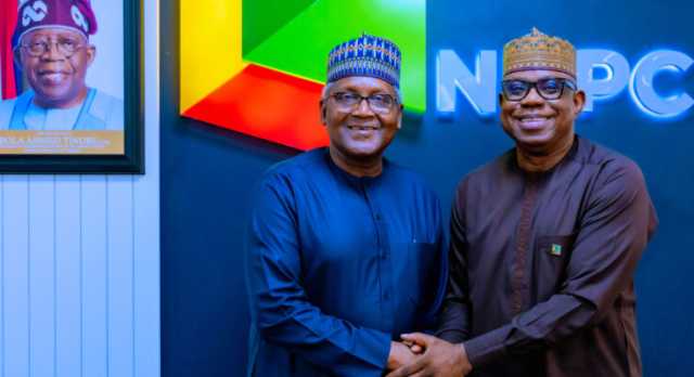 NNPCL Ya Ƙulla Sabuwar Yarjejeniya Ta Samar Da Ɗanyen Mai Na Shekaru Biyu Da Matatar Dangote