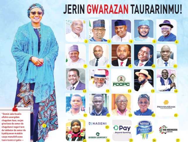 Jerin Gwarazan Taurarinmu!