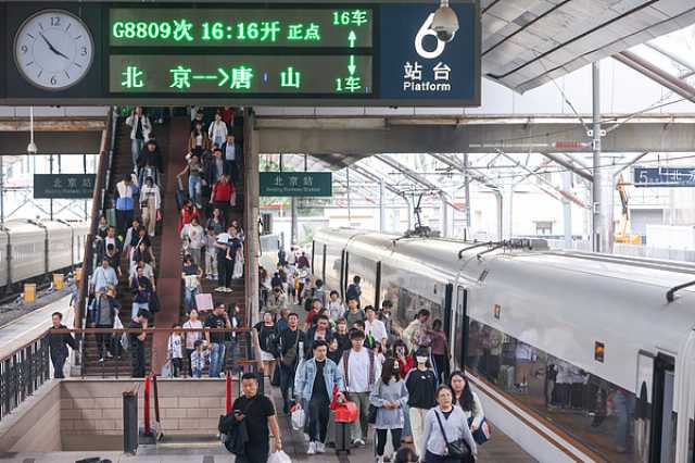 Fasinjojin Da Kasar Sin Ta Yi Jigilarsu Ta Jirgin Kasa Daga Janairu Zuwa Oktoba Sun Kai Biliyan 3.95