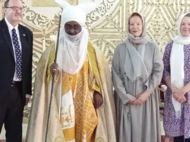 Jakadan Amurka Ya Ziyarci Sarkin Zazzau Domin Karfafa Alakar Amurka Da Najeriya