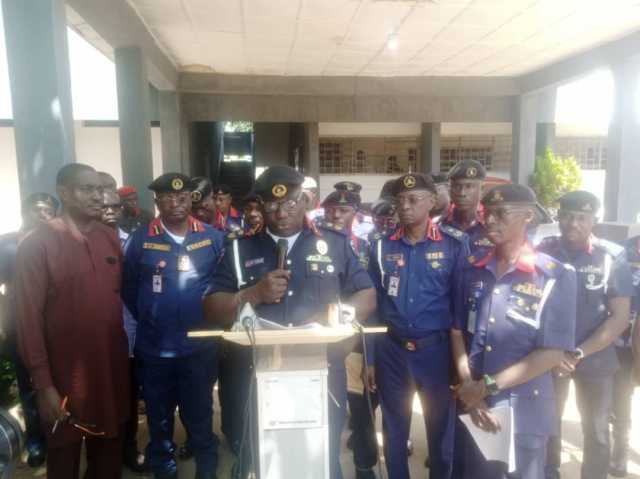 NSCDC Ta Kama Wadanda Ake Zargi Da Lalata Kadarorin Gwamnati A Kaduna